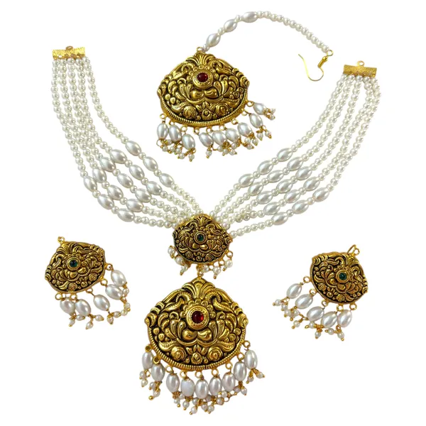 ANTIQUE_POLISH_FINISH_NECKLACE_SET