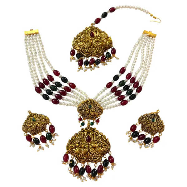 ANTIQUE_POLISH_FINISH_NECKLACE_SET