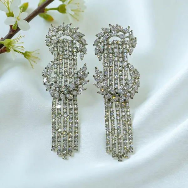 White_Rhodium_Stylish_Brass_Earrings_For_Women