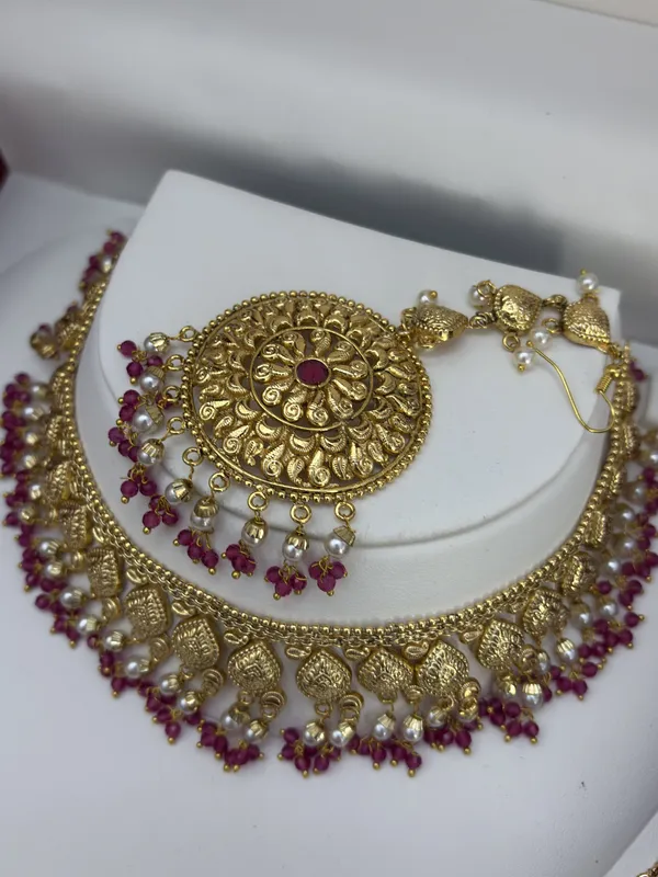 GOLD_PLATED_NECKLACE_SET_FOR_WOMEN