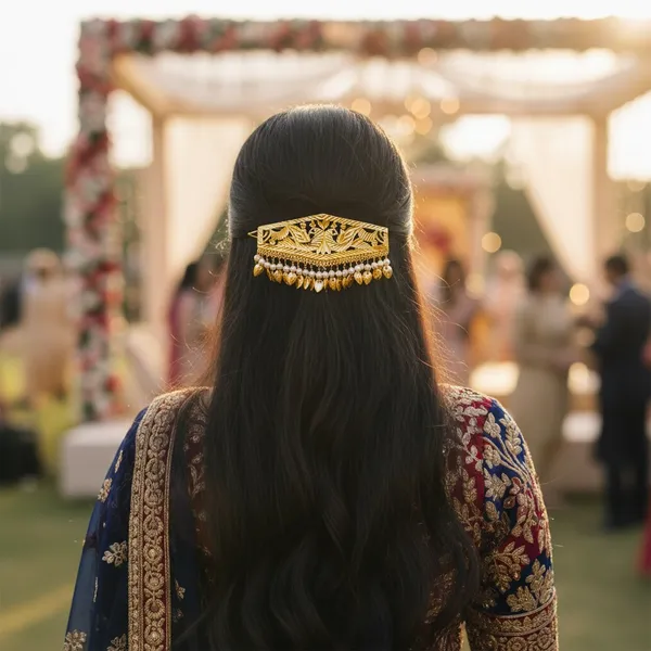 Peacock_Pearl_Gold‑Plated_Hair_Clip_–_Festive_&_Wedding_Accessory