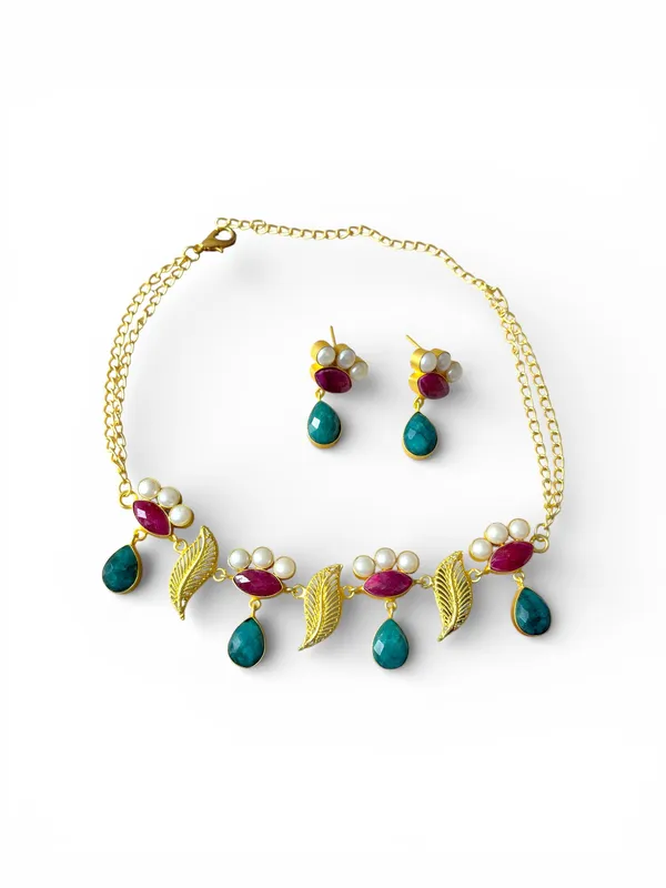 NATURAL_STONES_NECKLACE_SET