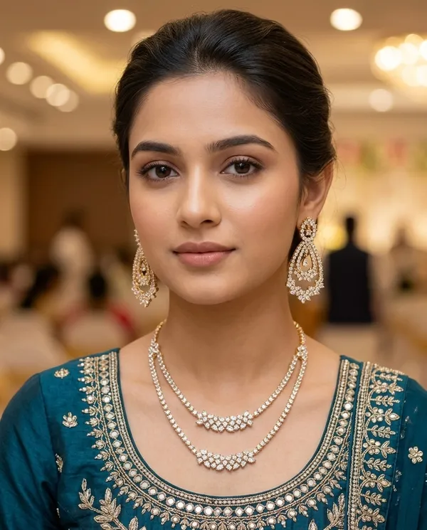 Necklace_with_chain_and_Earrings_with_push
