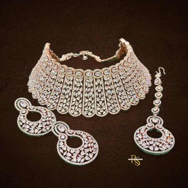 Rose_Gold_Polished_Stylish_Brass_Necklace_For_Women