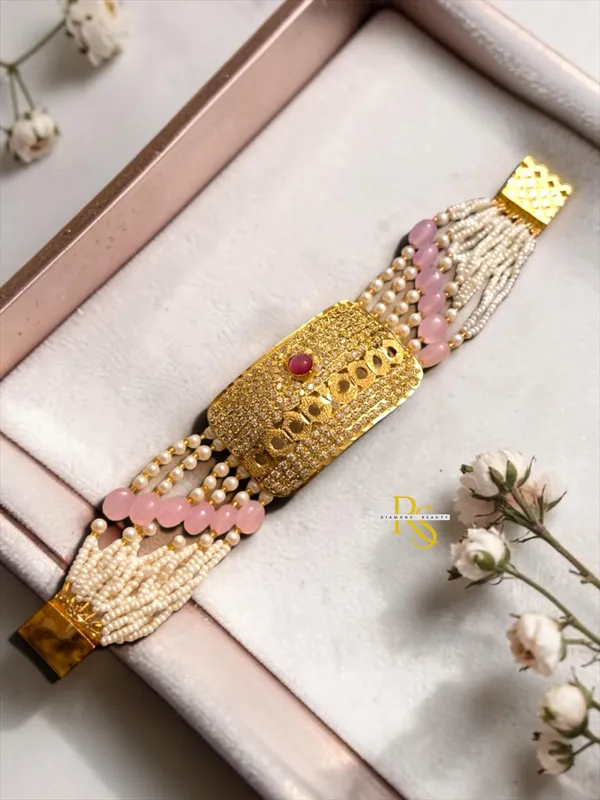 1_Gram_Gold_Real_Jadau_Handmade__Bracelet