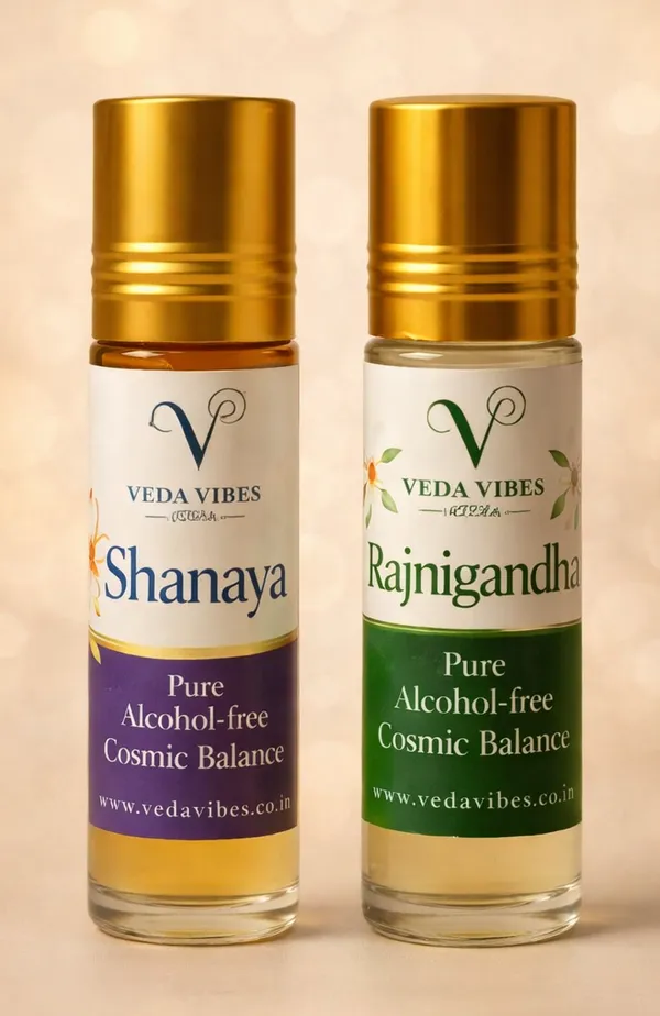 Premium_Rajnigandha_Essence_Of_Purity_&_Shanaya_Real_Aura_Pure_Attar_For_Unisex_Pack_Of_2
