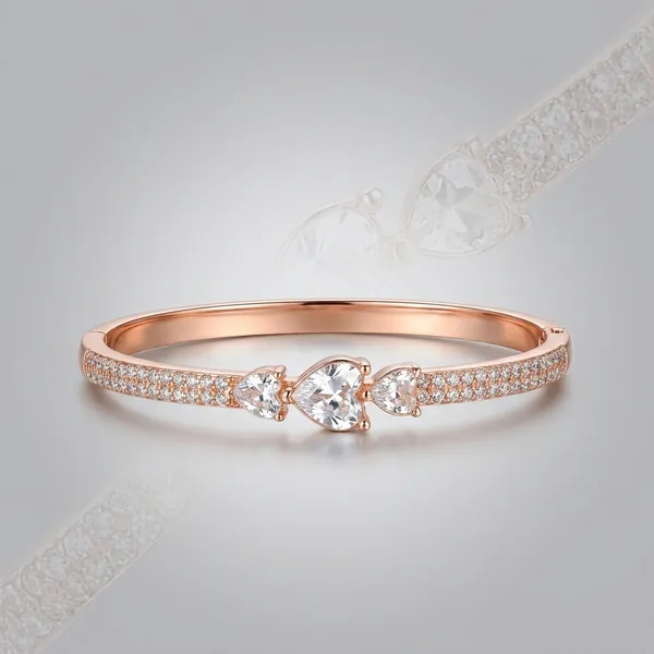 Rose_Gold_Alloy_Heart_Crystal_Bracelet_For_Women