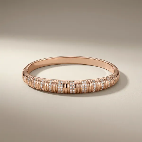 Rose_Gold_Alloy_Textured_Grooved_Bangle_Bracelet_For_Women