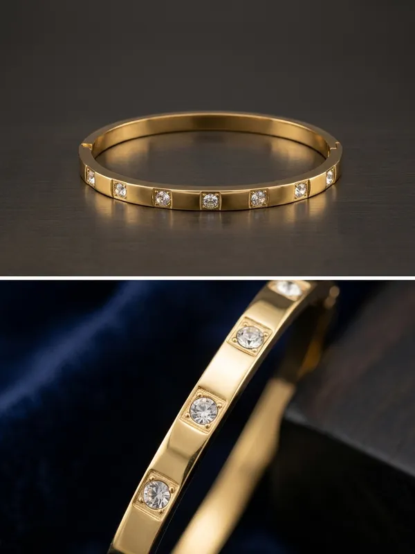 Gold_Alloy_Crystal_Accent_Bangle_Bracelet_For_Women