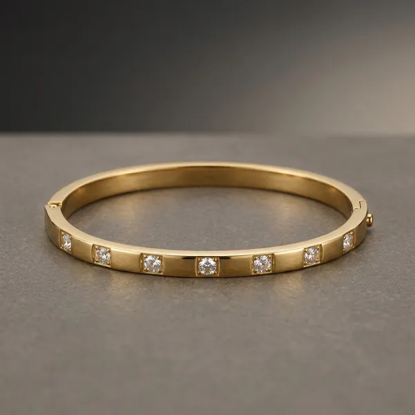 Gold_Alloy_Crystal_Accent_Bangle_Bracelet_For_Women