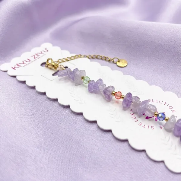 Kiyu_Ziyu_Lavender_Butterfly_Charm_Bracelet_-_Purple_Beaded_Crystal_Chain_Bracelet_With_Gold_Accents