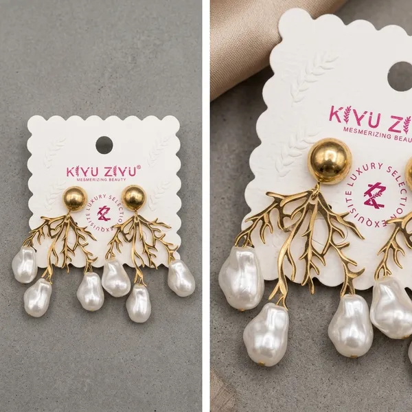 Gold_Alloy_Pearl_Drop_Branch_Earrings_For_Women