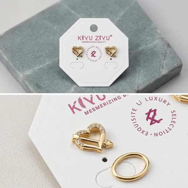 Gold_Alloy_Textured_Heart_Stud_Earrings_For_Women