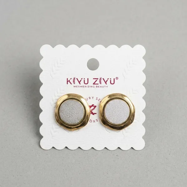 Gold_Alloy_Dual_Tone_Glitter_Circle_Stud_Earrings_For_Women