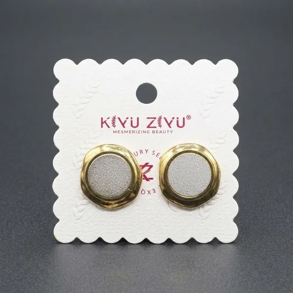 Gold_Alloy_Dual_Tone_Glitter_Circle_Stud_Earrings_For_Women