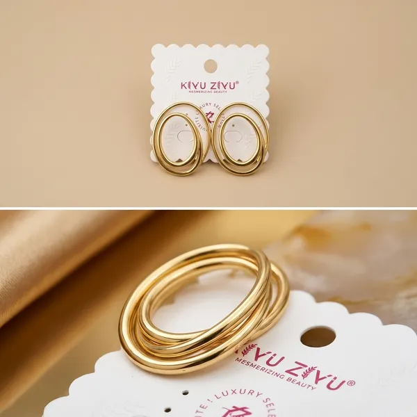 Gold_Tone_Alloy_Triple_Oval_Hoop_Earrings_For_Women