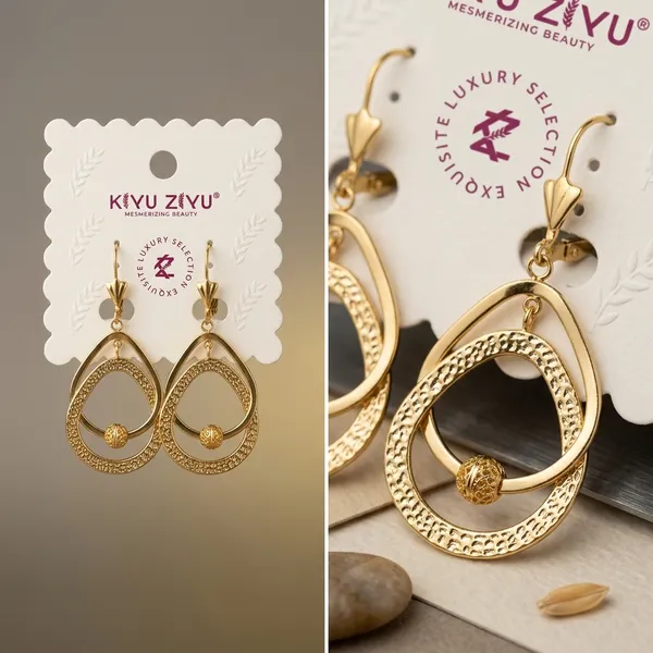 Black_Gold_Toned_Alloy_Teardrop_Dangle_Earrings_For_Women