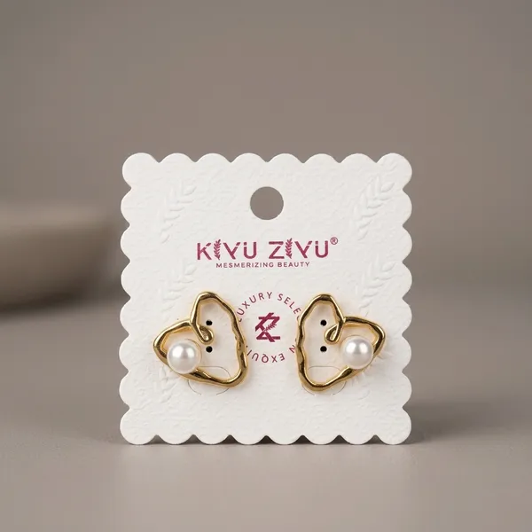 White_Pearl_Alloy_Heart_Stud_Earrings_For_Women