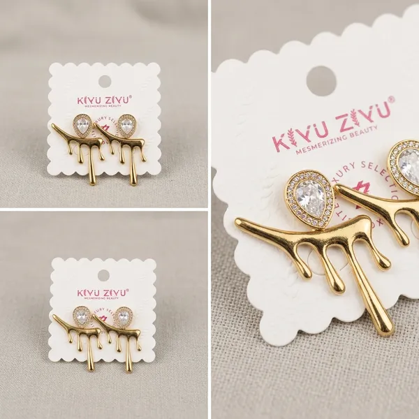 Gold_Alloy_High_Heel_Crystal_Stud_Drop_Earrings_For_Women