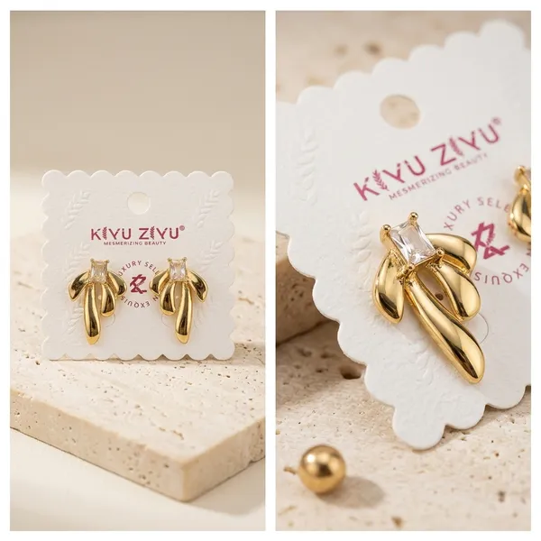 Gold_Alloy_Banana_Shaped_Stud_Earrings_For_Women