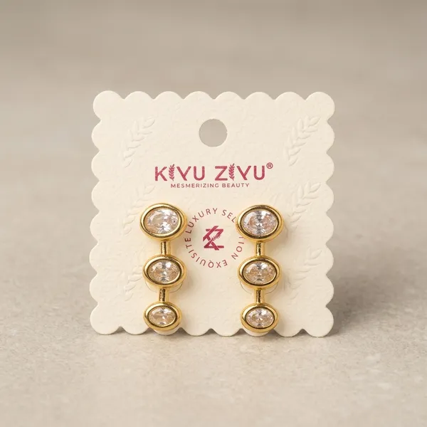 Gold_Alloy_Triple_Oval_Crystal_Drop_Earrings_For_Women