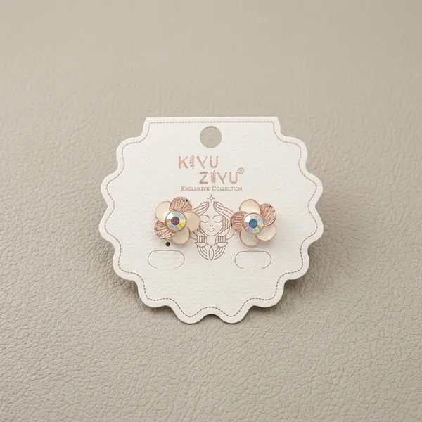 Gold_Alloy_Floral_Iridescent_Crystal_Stud_Earrings_For_Women