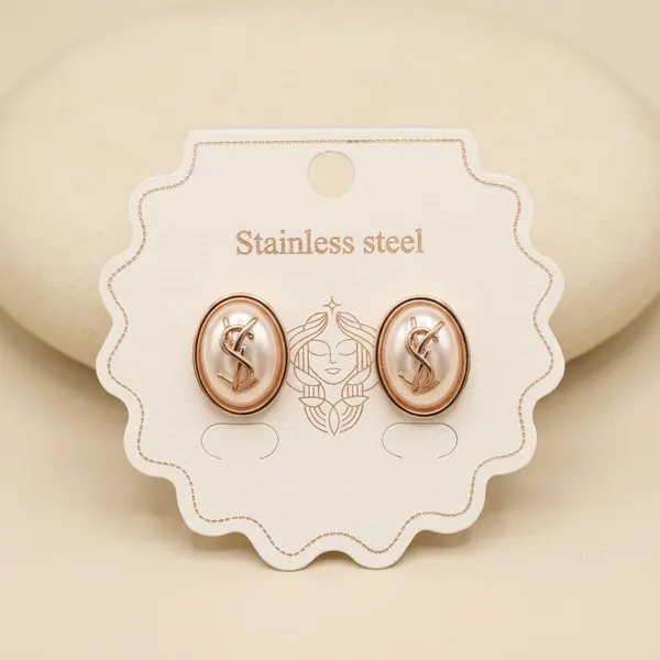 Rose_Gold_Stainless_Steel_Oval_Dollar_Sign_Stud_Earrings_For_Women