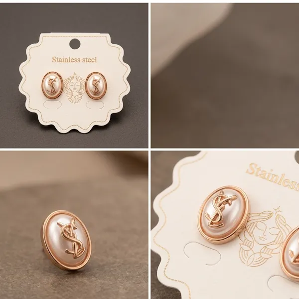 Rose_Gold_Stainless_Steel_Oval_Dollar_Sign_Stud_Earrings_For_Women