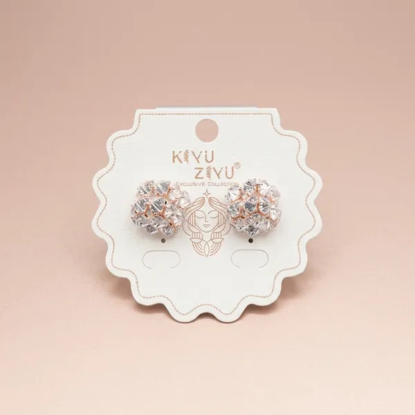 Pink_Alloy_Crystal_Floral_Cluster_Stud_Earrings_For_Women