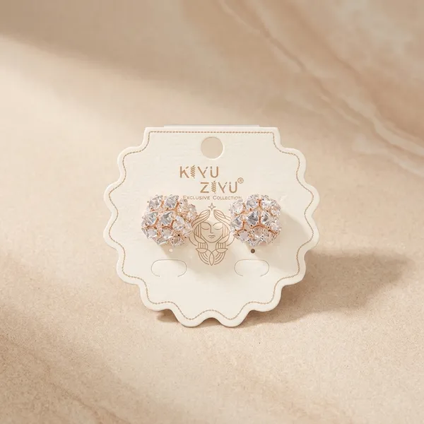 Pink_Alloy_Crystal_Floral_Cluster_Stud_Earrings_For_Women