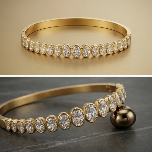Gold_Alloy_Oval_Crystal_Bangle_Bracelet_For_Women