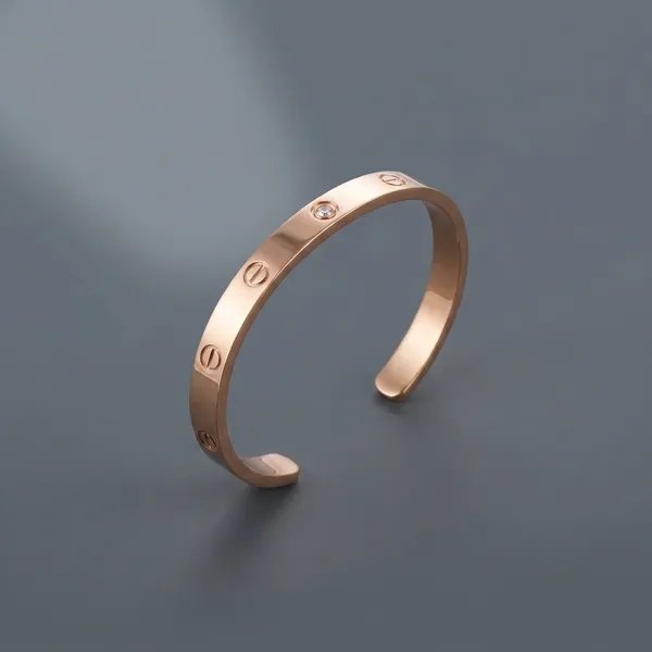Rose_Gold_Love_Screw_Design_Bracelet_Bangle_With_Crystal_Stone