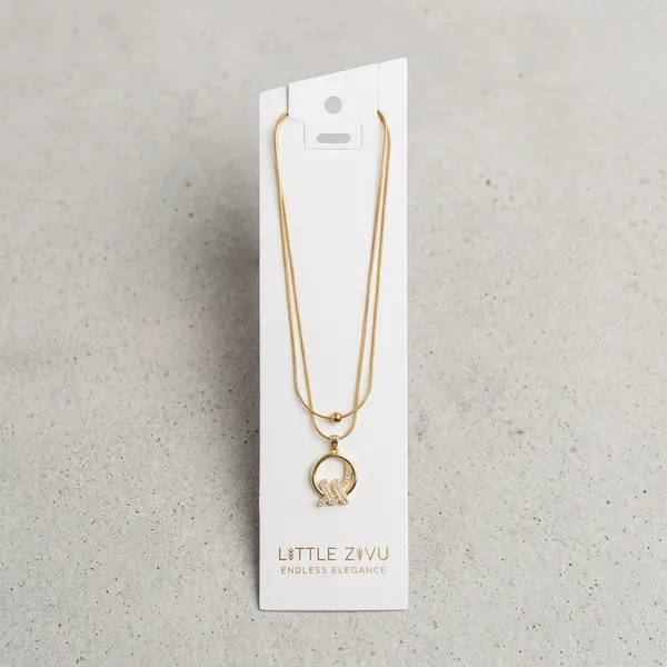 Gold_Alloy_Layered_Circular_Charm_Pendant_Necklace_For_Women