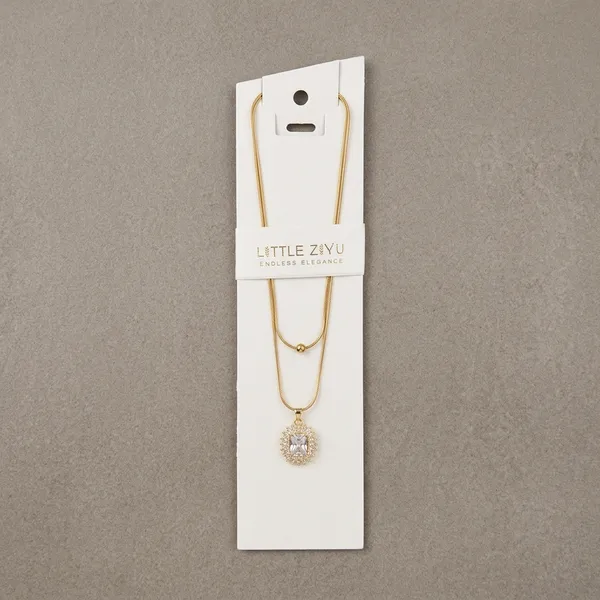 Gold_Alloy_Layered_Crystal_Initial_Pendant_Necklace_Set_For_Women