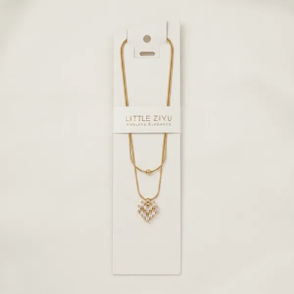 Gold_Alloy_Double_Layered_Filigree_Heart_Pendant_Necklace_For_Women