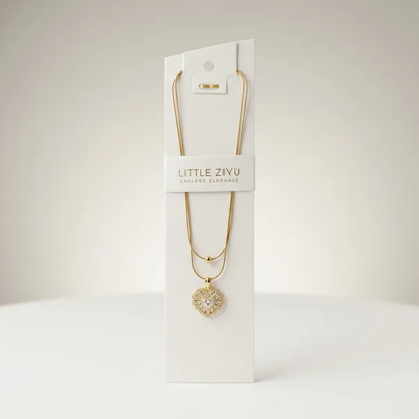 Gold_Alloy_Layered_Filigree_Heart_Pendant_Necklace_Set_For_Women