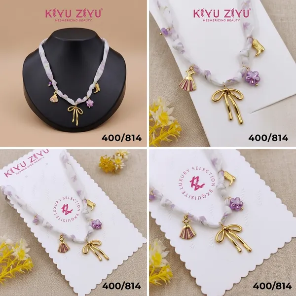 Lavender_Alloy_Ribbon_Bow_Charm_Pendant_Necklace_For_Women