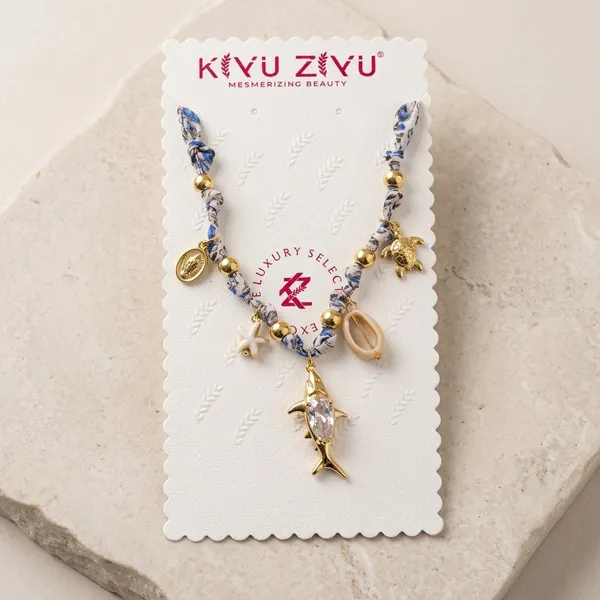 Gold_Alloy_Braided_Dolphin_Fish_Charm_Bracelet_For_Women