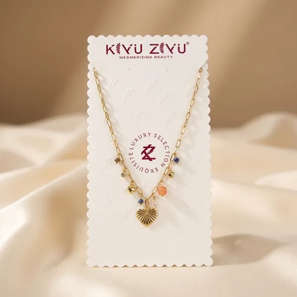 Gold-Tone_Heart_Pendant_Necklace_With_Multicolor_Beads