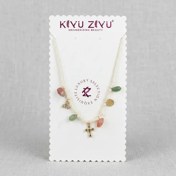 Gold_Alloy_Multicolor_Bead_Cross_Pendant_Necklace_For_Women
