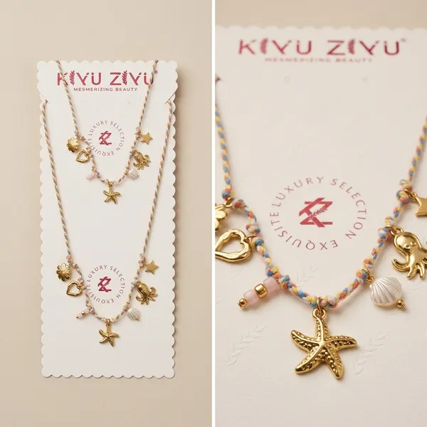 Multicolor_Alloy_Ocean_Charm_Beaded_Necklace_For_Women
