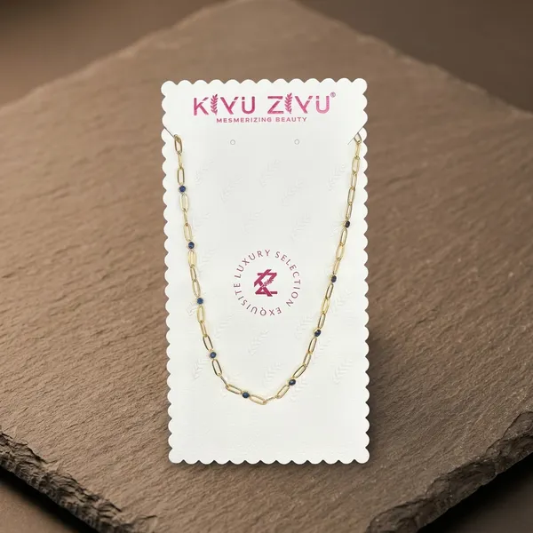 Blue_Gold_Tone_Alloy_Crystal_Paperclip_Chain_Necklace_For_Women