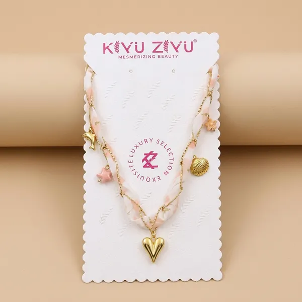 Gold_Alloy_Heart_Charm_Beaded_Cord_Necklace_For_Women
