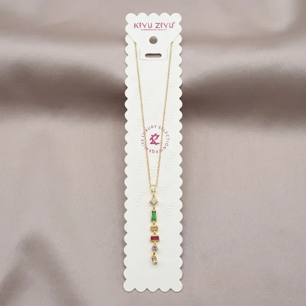 Gold_Alloy_Multi_Stone_Geometric_Drop_Pendant_Necklace_For_Women