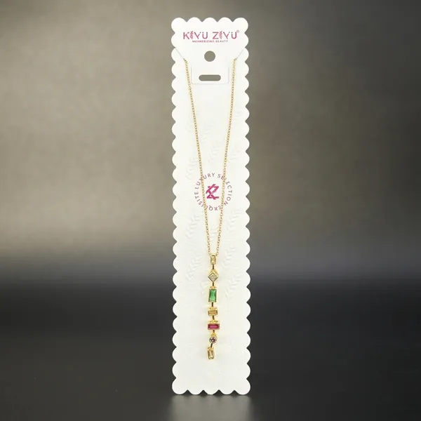 Gold_Alloy_Multi_Stone_Geometric_Drop_Pendant_Necklace_For_Women
