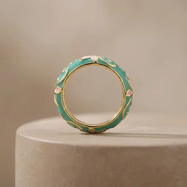 Turquoise_Stone_Gold_Toned_Alloy_Adjustable_Ring_For_Women
