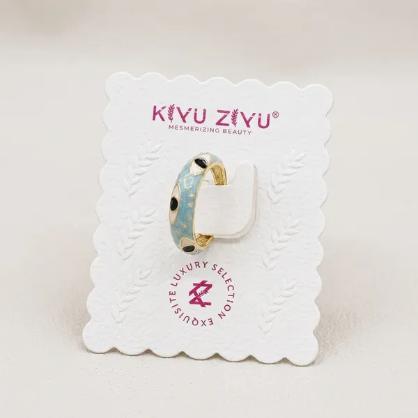 Gold_Alloy_Turquoise_Enamel_Ring_For_Women