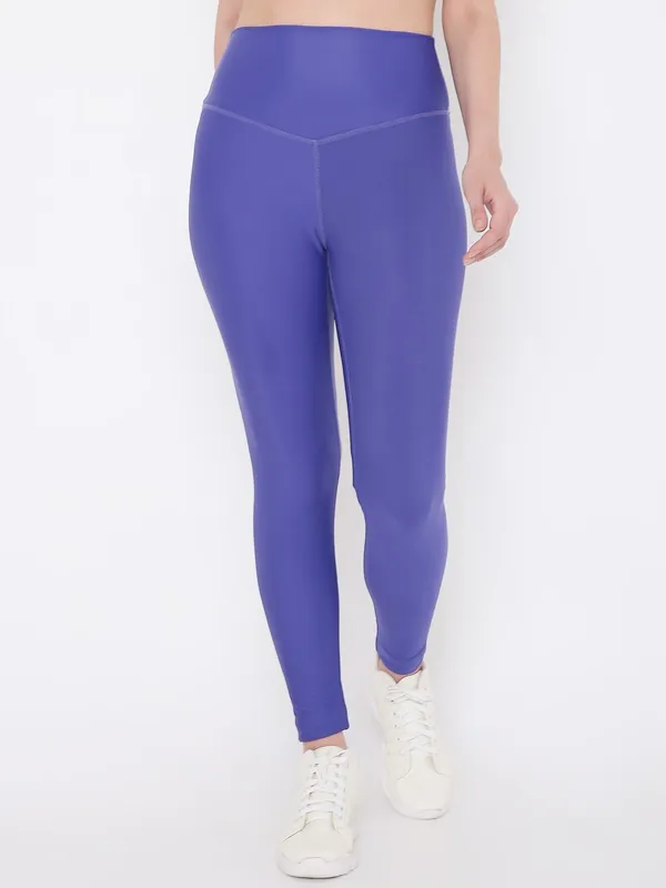 Amethyst_Purple_Ankle_Length_Solid_Sports_Leggings_For_Women