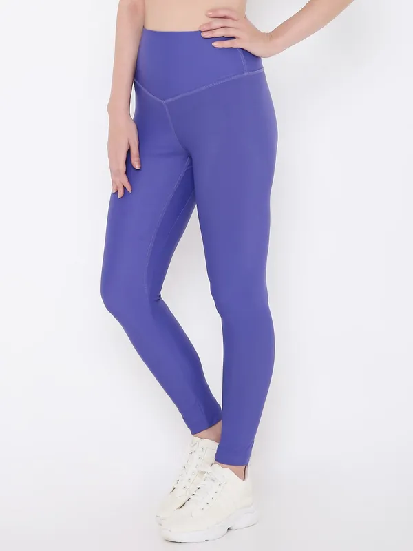 Amethyst_Purple_Ankle_Length_Solid_Sports_Leggings_For_Women