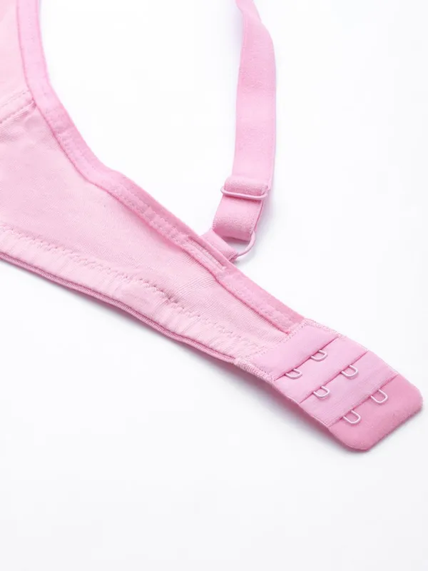 Baby_Pink_Center_Net_Seamless_Comfort_T-Shirt_Bra_-_Non-Padded,_Non-Wired_For_Women